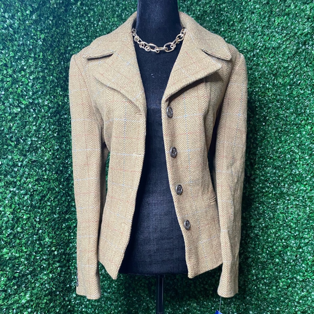 Vintage- Chaps Bethany Plaid Blazer